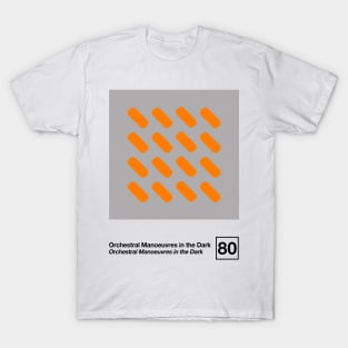 OMD / Minimalist Style Graphic Artwork Design T-Shirt